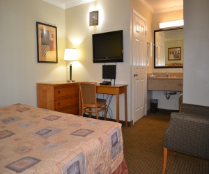 Travel Inn rooms feature flatscreen TVs and fridges
